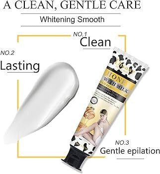 Honey with milk Hair Removel Cream