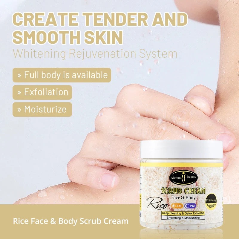 Aichun Beauty Scrub Cream For Face And Body